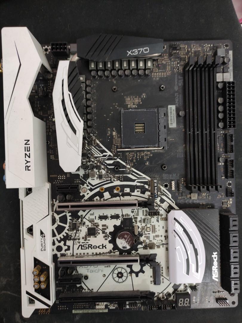 Asrock x370 taichi am4 hot sale