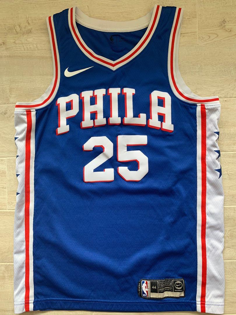 Ben Simmons 76ers Icon Edition Nike NBA Authentic Jersey.