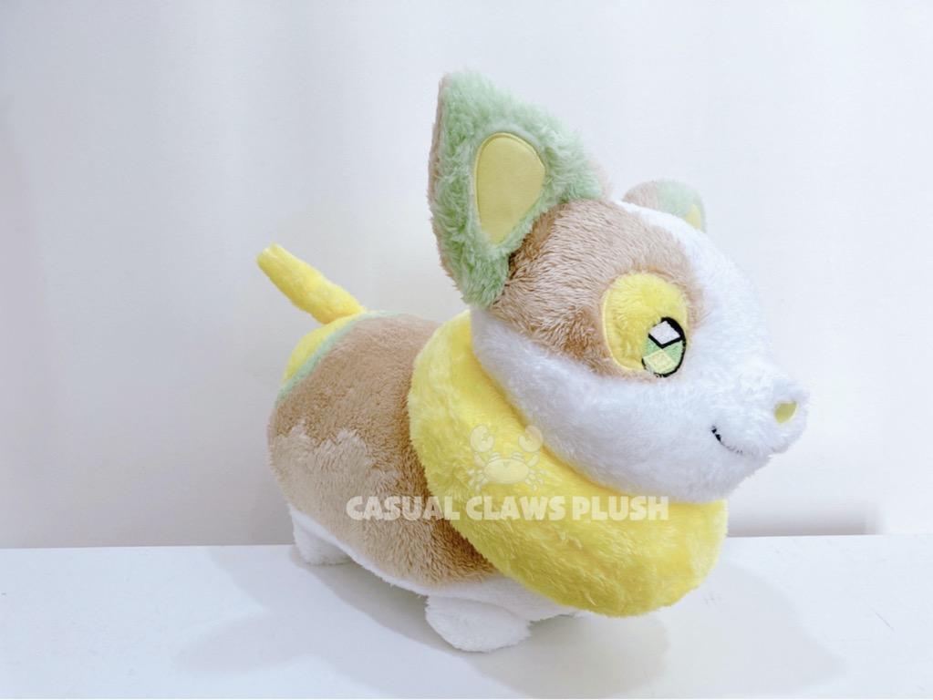 Banpresto Original Pokemon Mecha Deka Big Warm Fluffy Yamper Plush From Japan Hobbies Toys Toys Games On Carousell