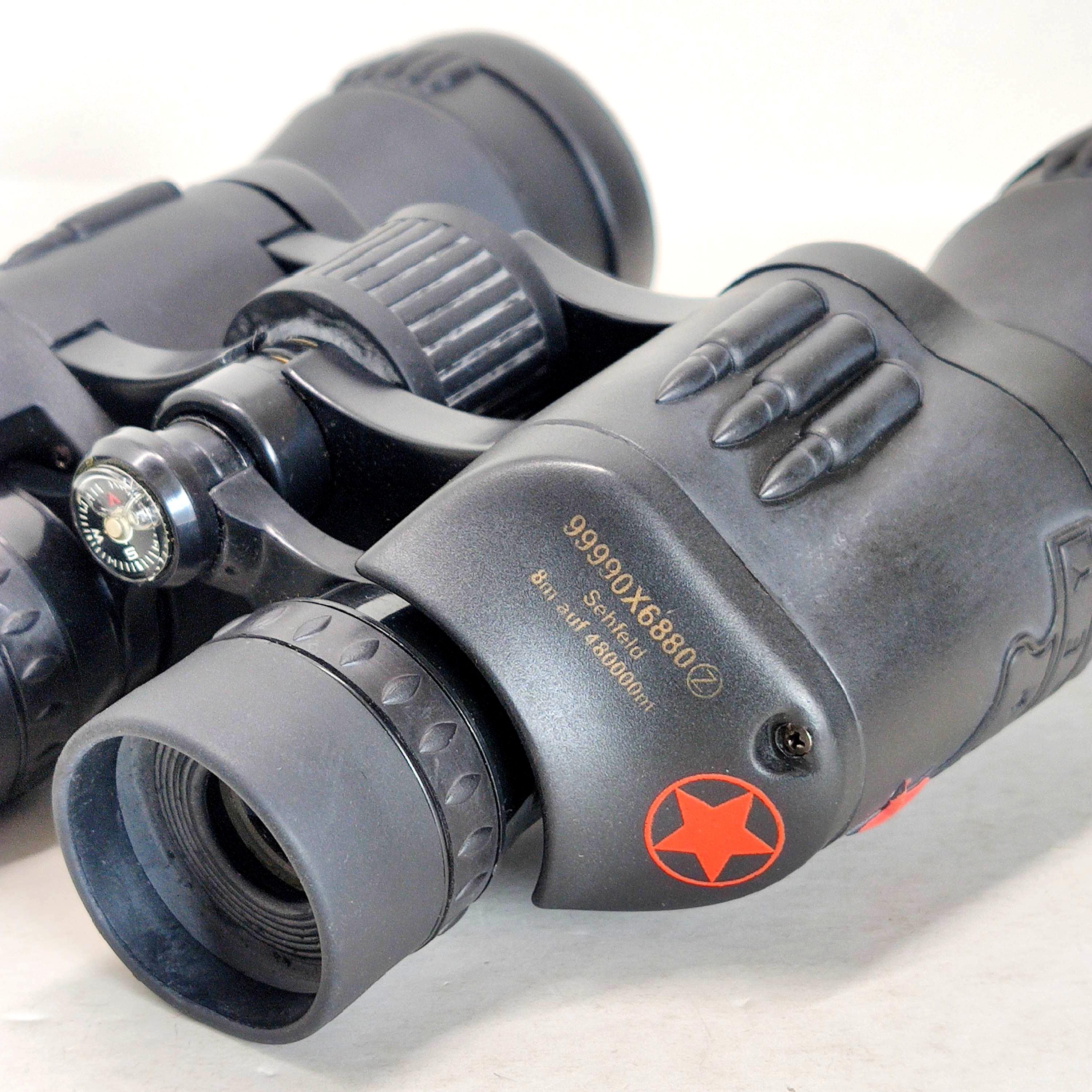 Binoculars Russian style CCCP Sehfeld 99990 x 6880 8m 480000m