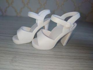 BJD 1/4 White Heels (MSD)