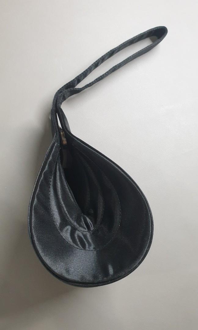 Black formal purse (Category: Clutches) located in Quezon City. Submitted by rdl09 (Listing ID 1130442318, Image 2). Description: I put it beside the aloe container for size reference. This was used once only..