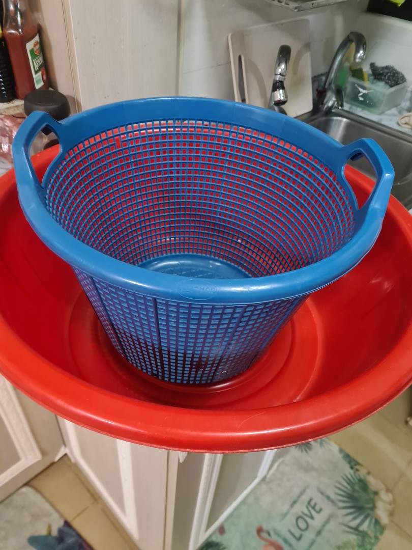 BLESSING FREE LAUNDRY BASKET, Furniture & Home Living, Home Improvement