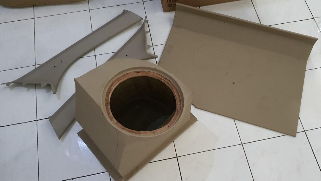 Box subwoofer 10 inch, custom Honda 