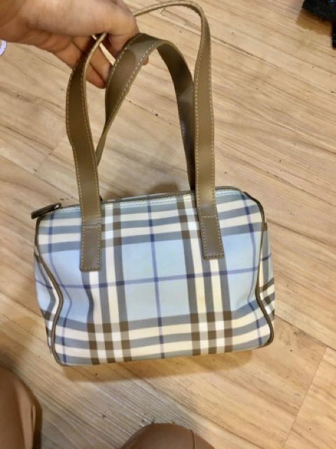 burberry coated canvas bag