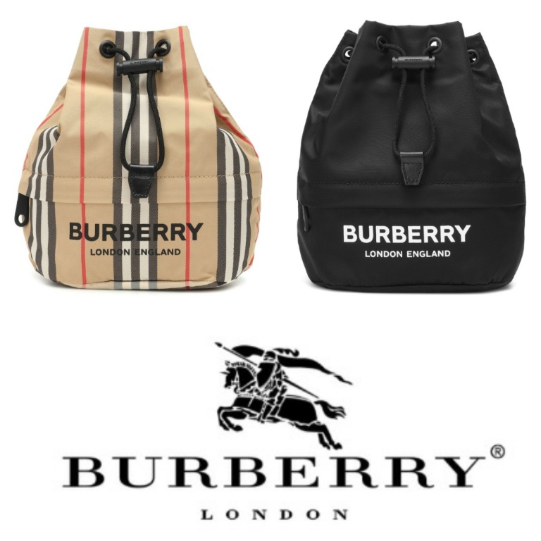 Limited Time Sale: BURBERRY Draw Cord Bucket Bag, Luxury, Bags & Wallets on  Carousell