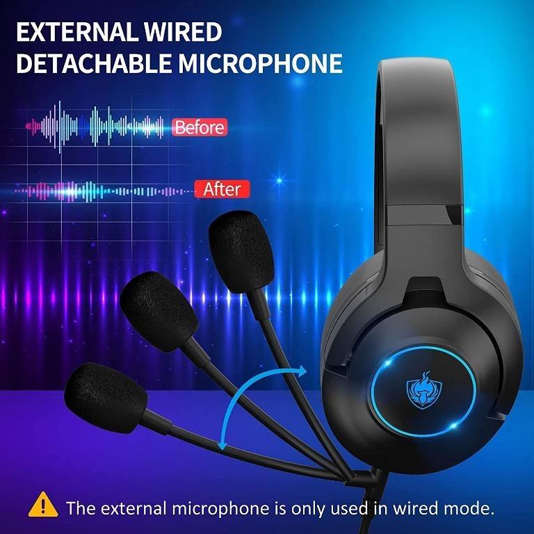 [C2237] Xbox One Headset for PS5, PS4, PC, PHOINIKAS Q9 Wireless Gaming