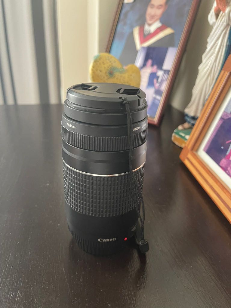 Canon 75 300mm Lens Photography Lens Kits On Carousell