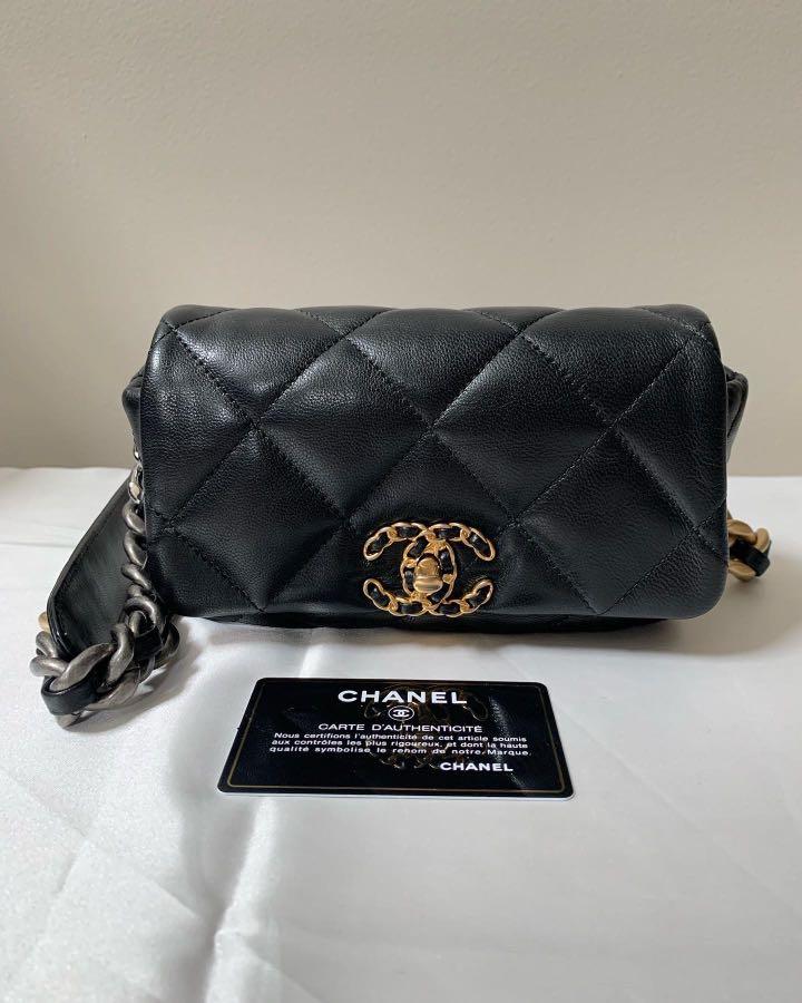 Chanel 19 Belt Bag Ghw