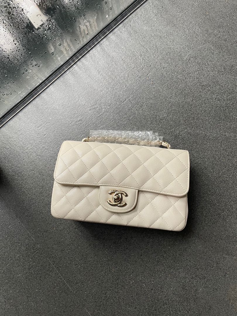 Mini Rectangle Channel Chanel Mini Rectangle, Luxury, Bags & Wallets on Carousell