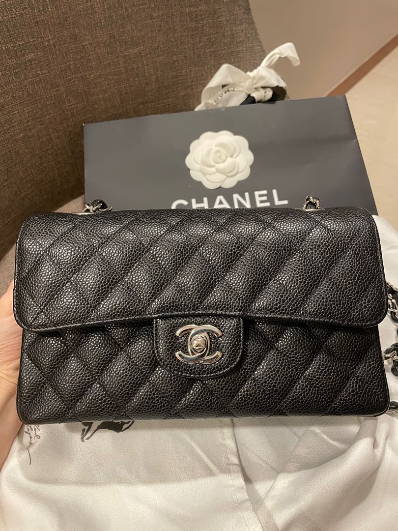 Túi Xách Chanel Classic Small Flap Bag Black Caviar 