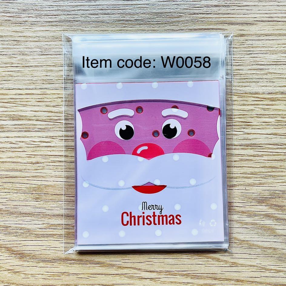 Christmas Theme Self-adhesive Plastic Packaging 40PCS/PACK (Category: Craft Supplies & Tools) located in Mandaluyong City. Submitted by wanderlez (Listing ID 1130359195, Image 2). Description: Item Code: W0058 - 62 ✔️OPP plastic material ✔️40pcs per pack ✔️10 x 10cm or 4 x 4 inches ✔️Food grade plastic and environment friendly Use for cookies, candies, chocolates, souvenirs and more. Perfect for gifts and giveaways! #christmas #merrychristmas #sa