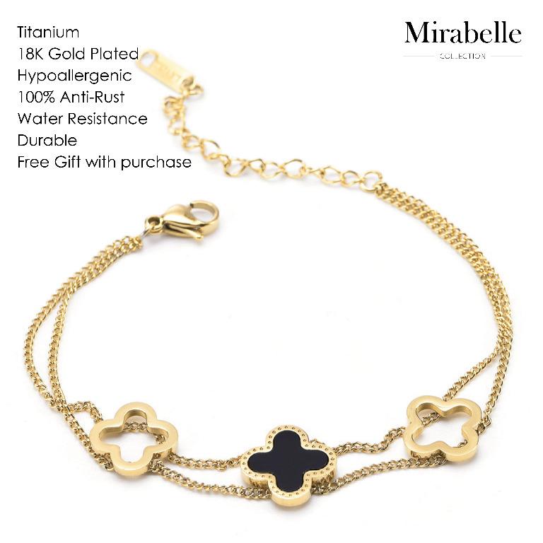 Titanium shop bracelet womens