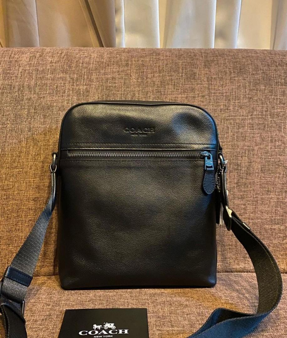 Coach flight bag black top