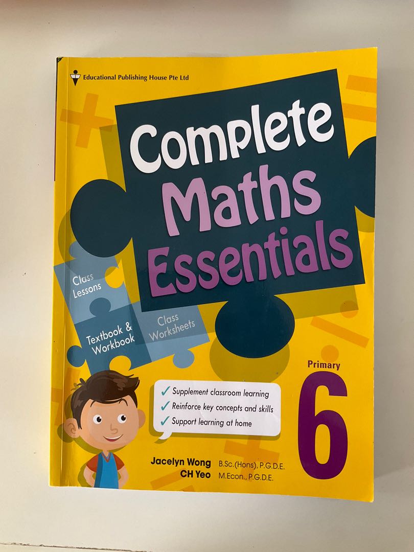 Complete Maths Essentials for Primary 6, Hobbies & Toys, Books ...