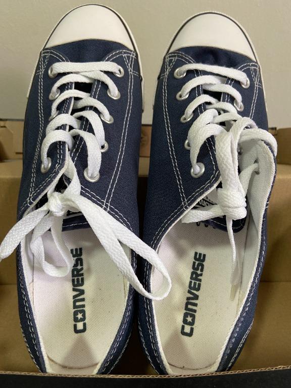 Ladies navy converse cheap size 5