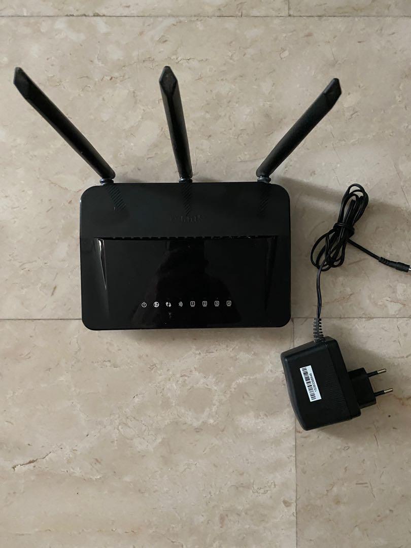 Dlink Dir859 router, Singtel router & ONR, Computers & Tech, Parts