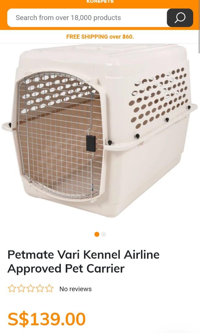 Big dog discount travel crate