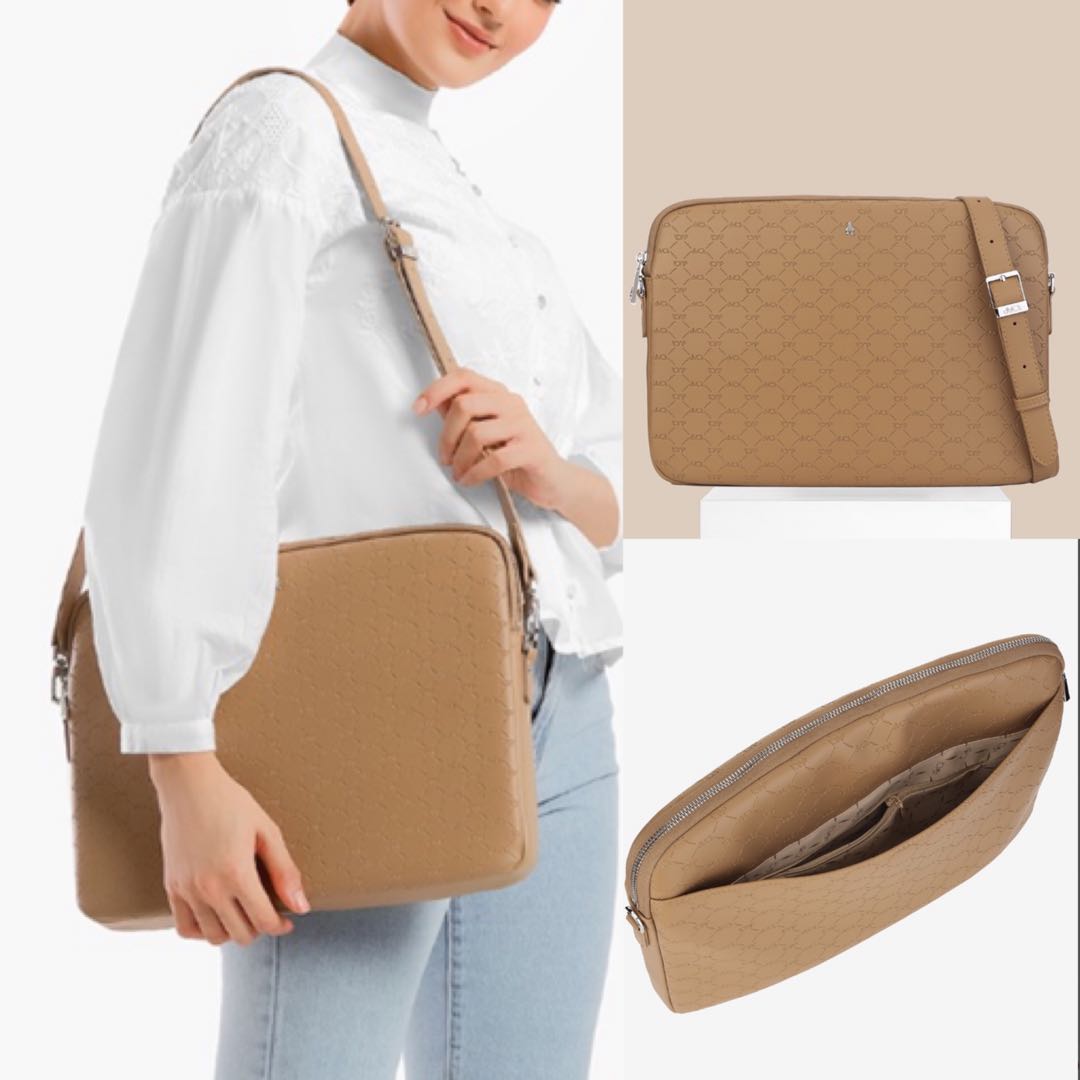 monogram laptop sleeve