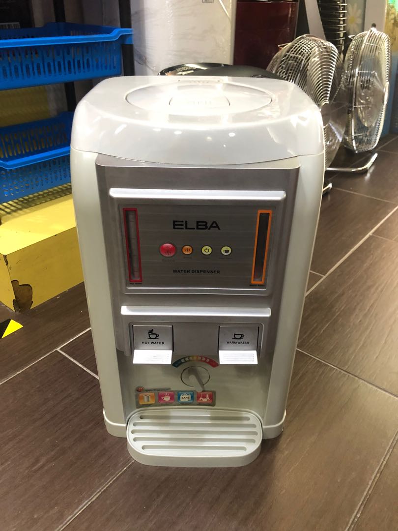 Elba Water Dispenser 7 Liter Hot & Warm 680Watts EWDB7068, TV & Home