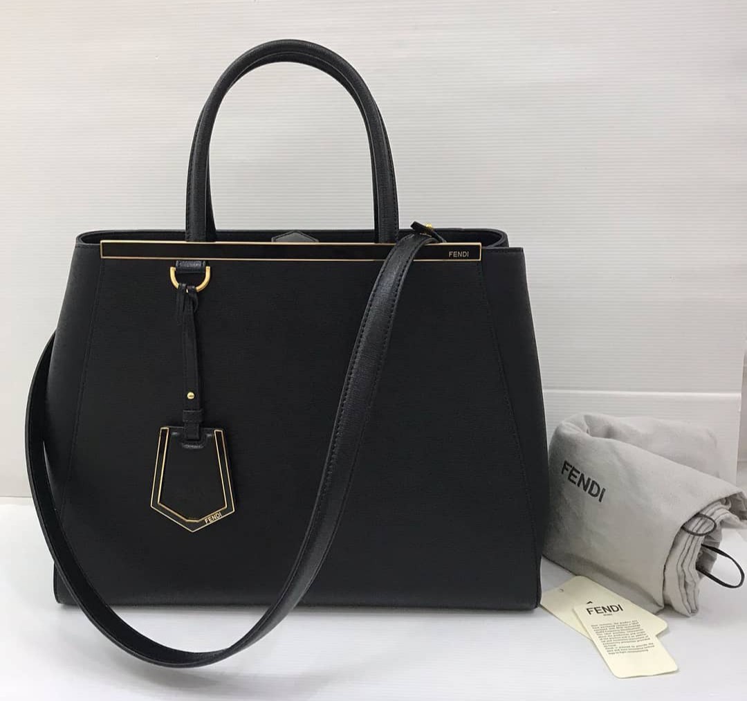 fendi black tote