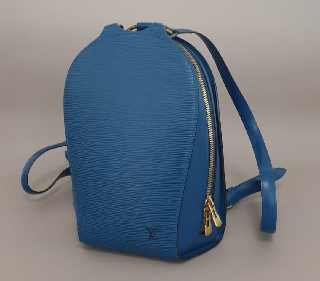 lv backpack blue