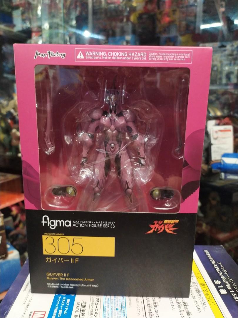 figma 305 GUYVER The Bioboosted Armor GUYVER II F Action Figure Max Factory NEW 