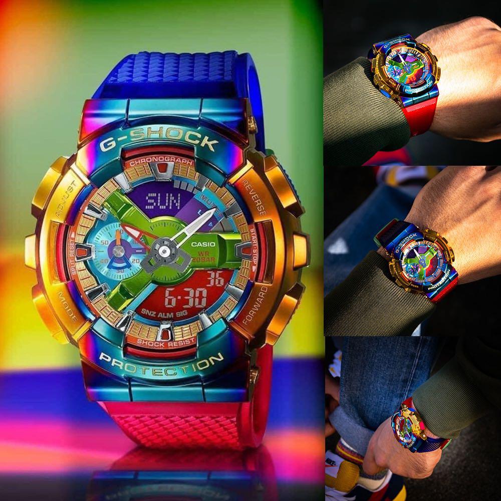 Casio g shock rainbow on sale