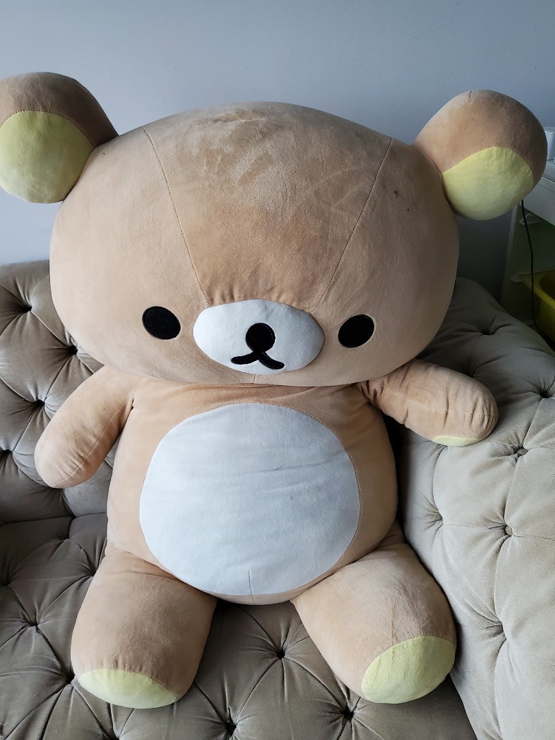 Giant Bear / Rilakkuma for sale, Hobbies & Toys, Toys & Games on Carousell
