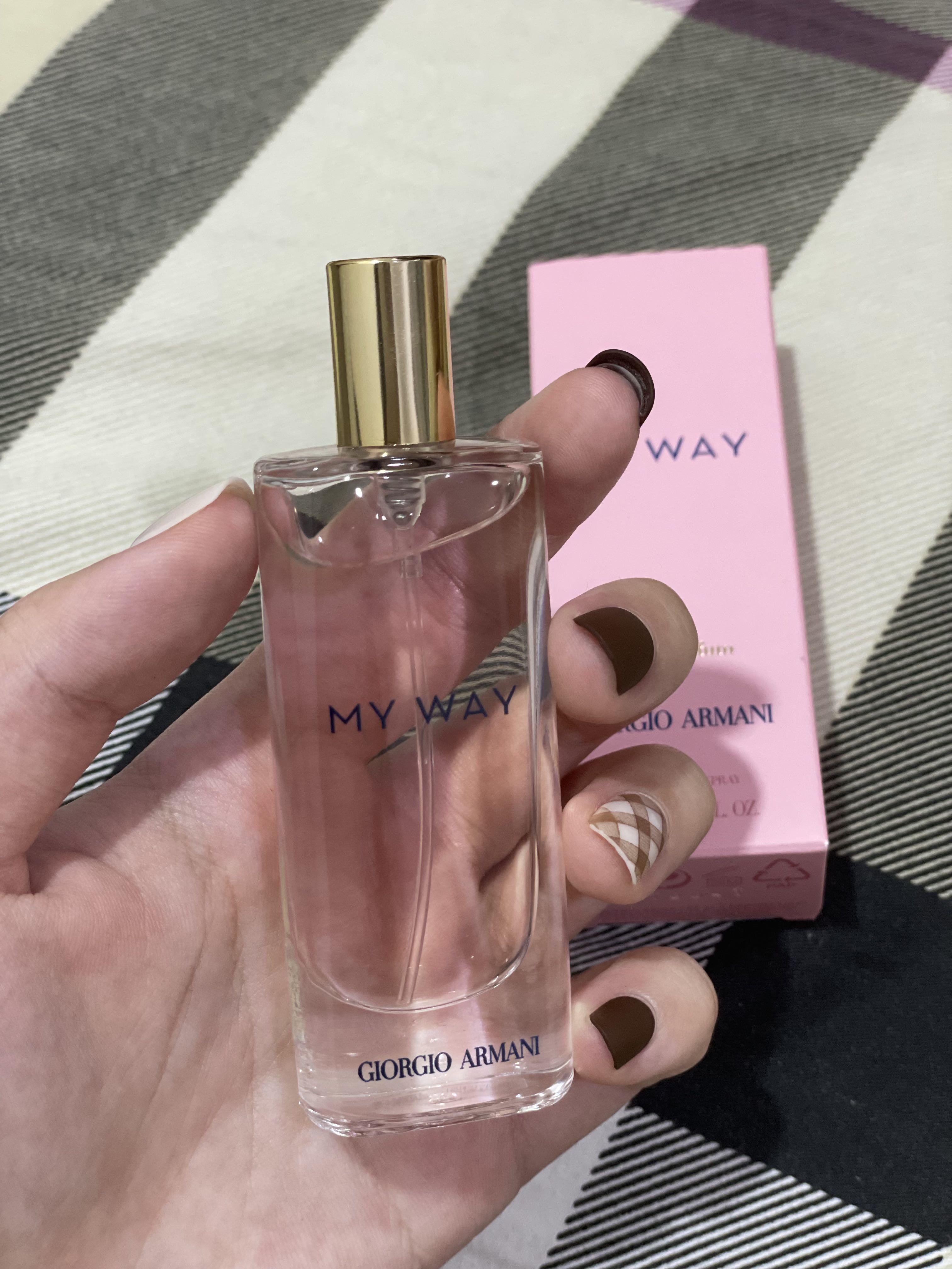 Giorgio Armani My Way Perfume 15ml, Beauty & Personal Care, Fragrance &  Deodorants on Carousell