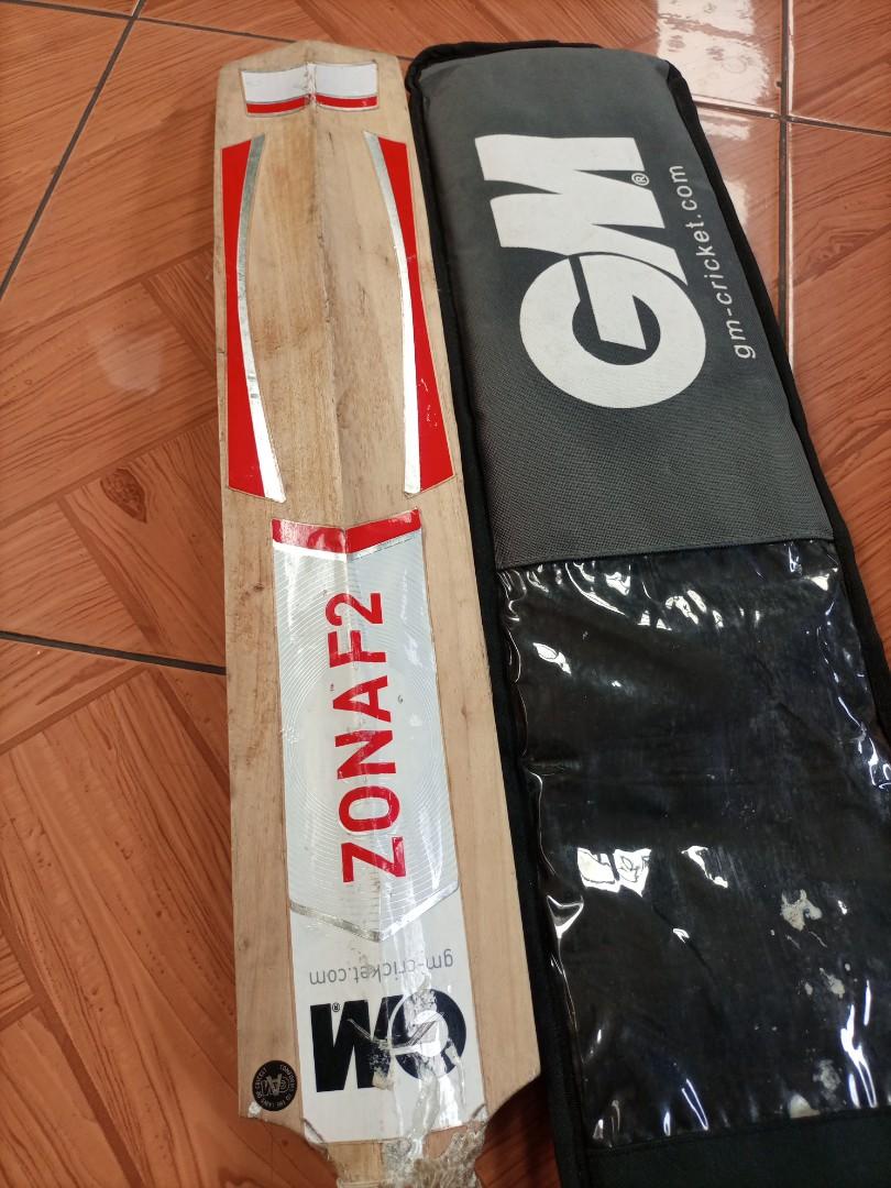 GM Zona F2 Original Cricket Bat, Olah Raga, Perlengkapan Olahraga