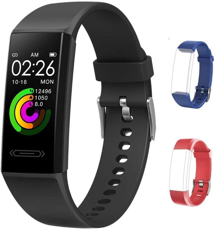 H1751 FITUP Fitness Tracker V100S,Heart Rate/Temperature/Sleep