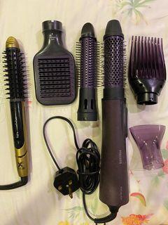 Hair Curler + Hair Straightener