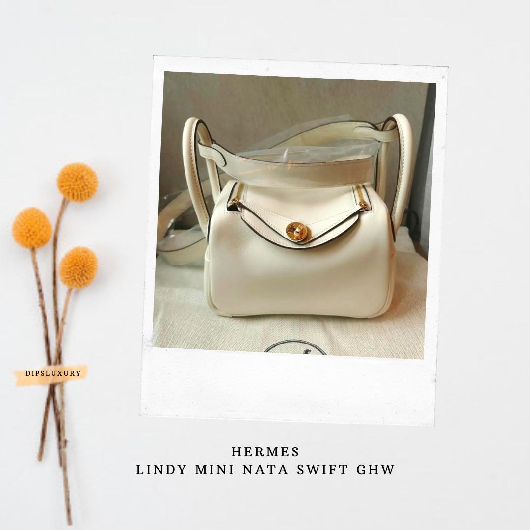 Hermes, Bags, Mini Lindy Nata Swift