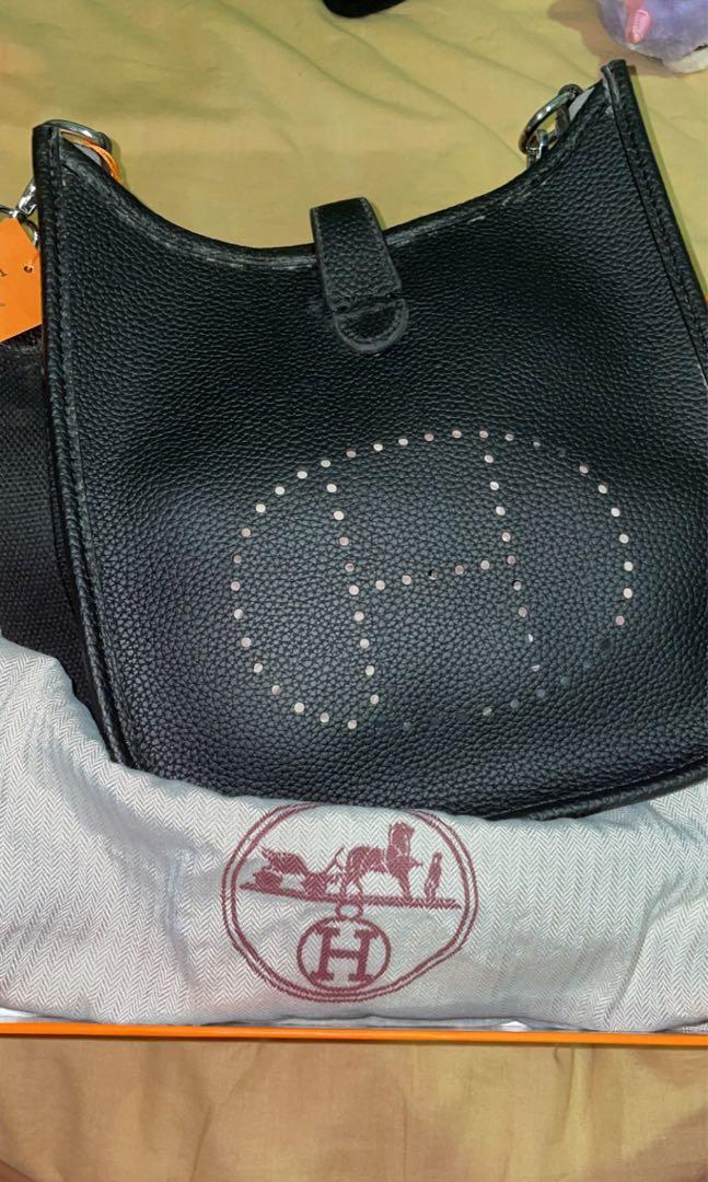 Hermes Sling Bag Black