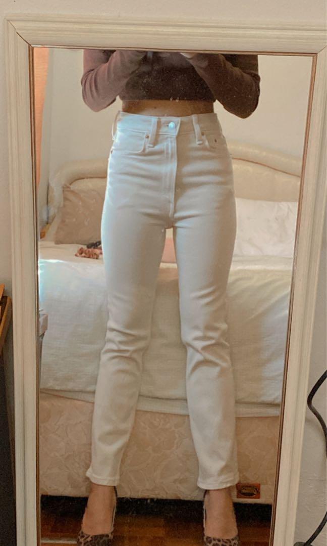 H&m slim deals high waist jeans