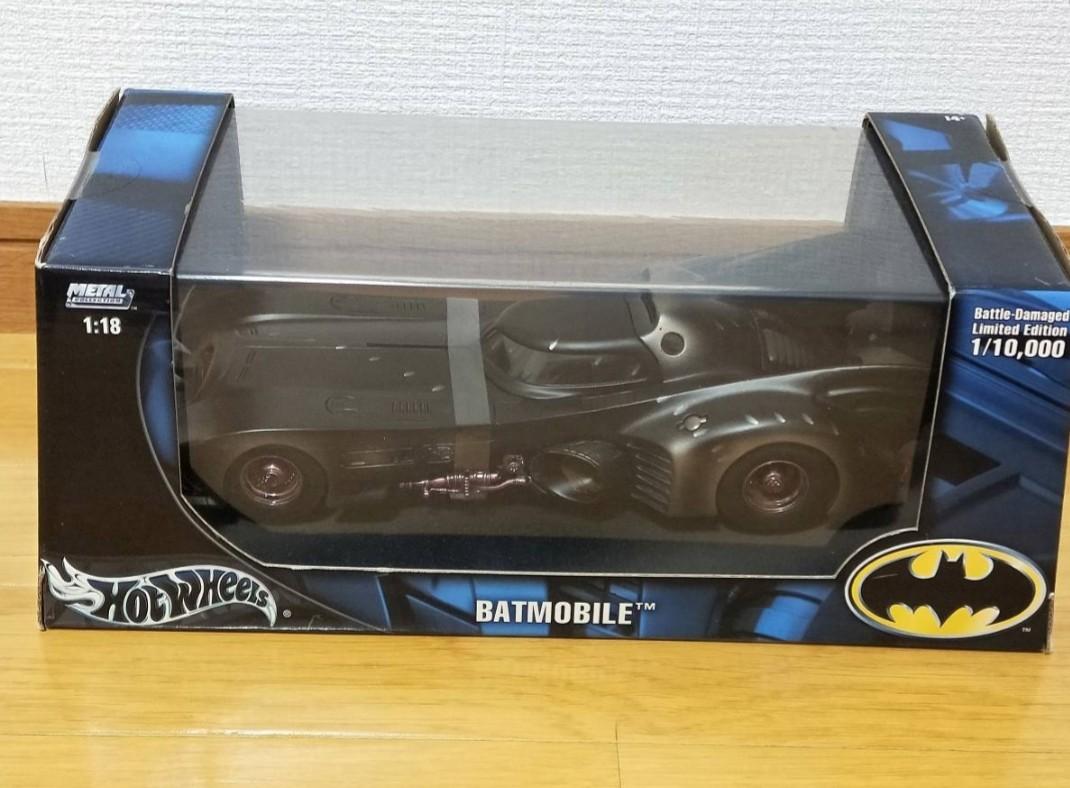 1/18 BATMOBILE Battle-Damaged Limited Edition バットモービル