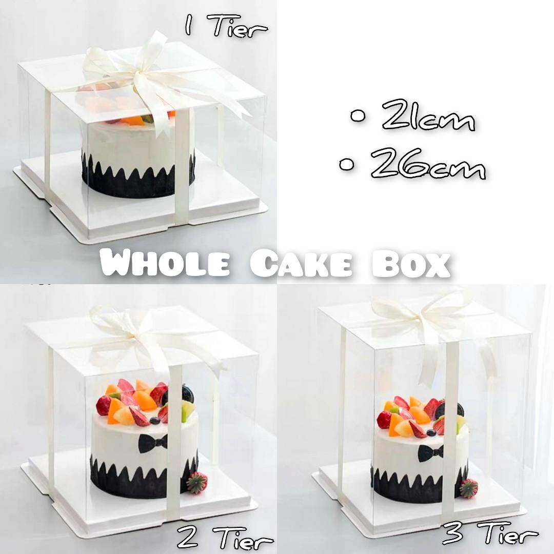500 Gram Two Tier Cake Box