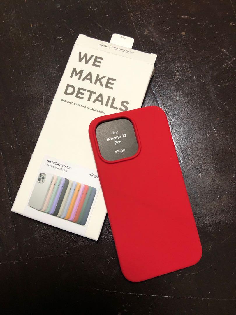 Iphone 13 Pro Elago Liquid Silicone Case ( Red Colour) , Mobile Phones ...