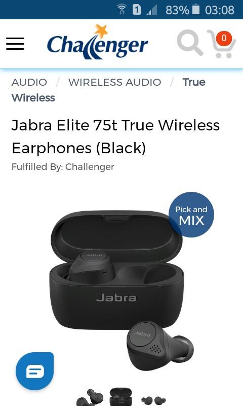 Challenger jabra elite active 75t 2025
