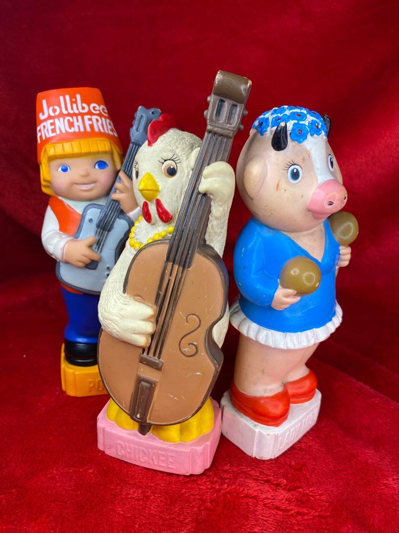 JOLLIBEE Band Lot 3pcs Popo Chickee Lady Moo Philippines Fast Food