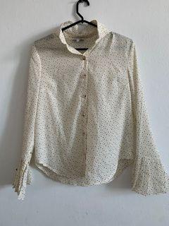 Kemeja Polkadot Pomelo