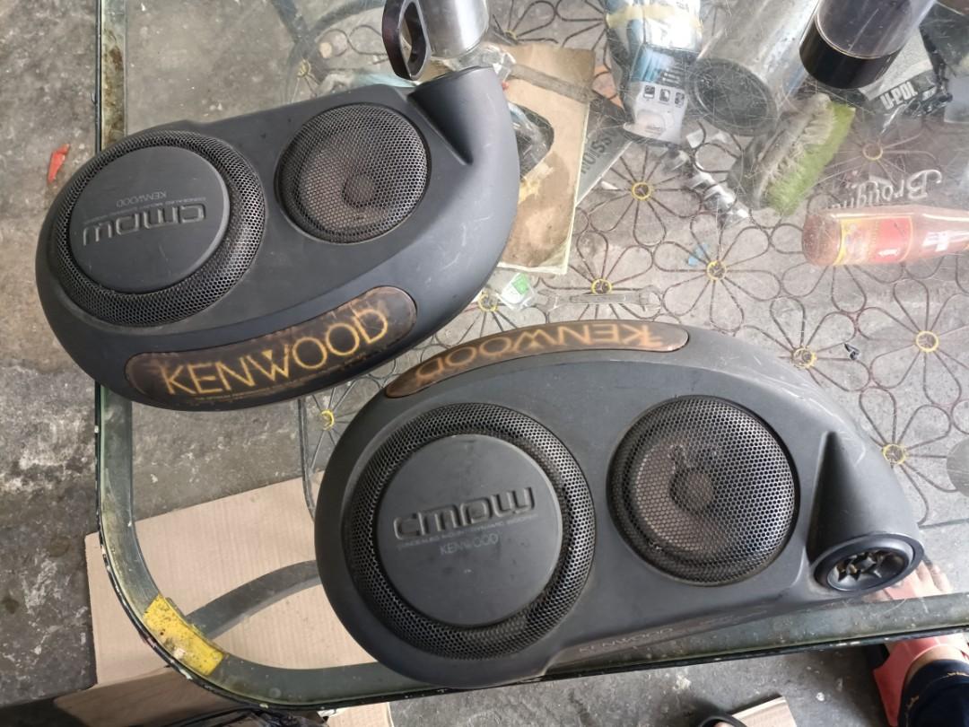 【ジャンク品】　KENWOOD　カーオーディオ　スピーカー　KSC-Z77 KENWOOD KSC-Z77 カー スピーカー ペア