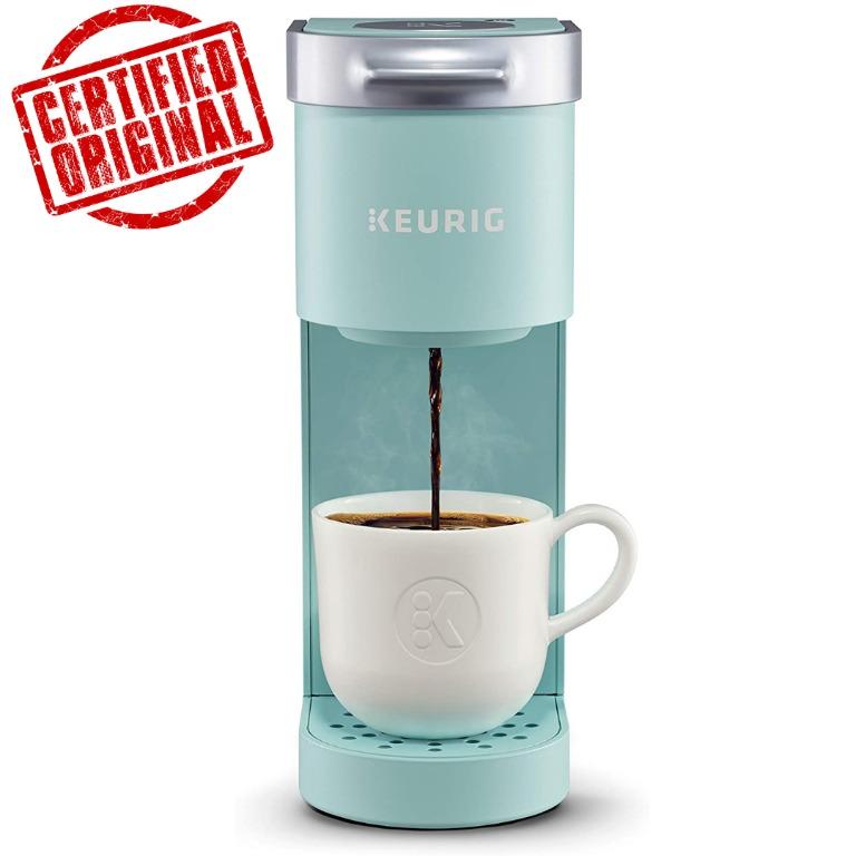 Keurig K-Mini Coffee Maker, Single Serve K-Cup Pod Coffee Brewer Authentic (Category: Coffee Machines & Makers) located in Pasig City. Submitted by shopthads (Listing ID 1130399344, Image 1). Description: Keurig K-Mini Coffee Maker, Single Serve K-Cup Pod Coffee Brewer, 6 to 12 Oz. Brew Sizes, Oasis About this item: FITS ANYWHERE: Less than 5 inches wide, perfect for small spaces YOUR PERFECT AMOUNT: Brew any cup size between 6-12oz with Keurig K
