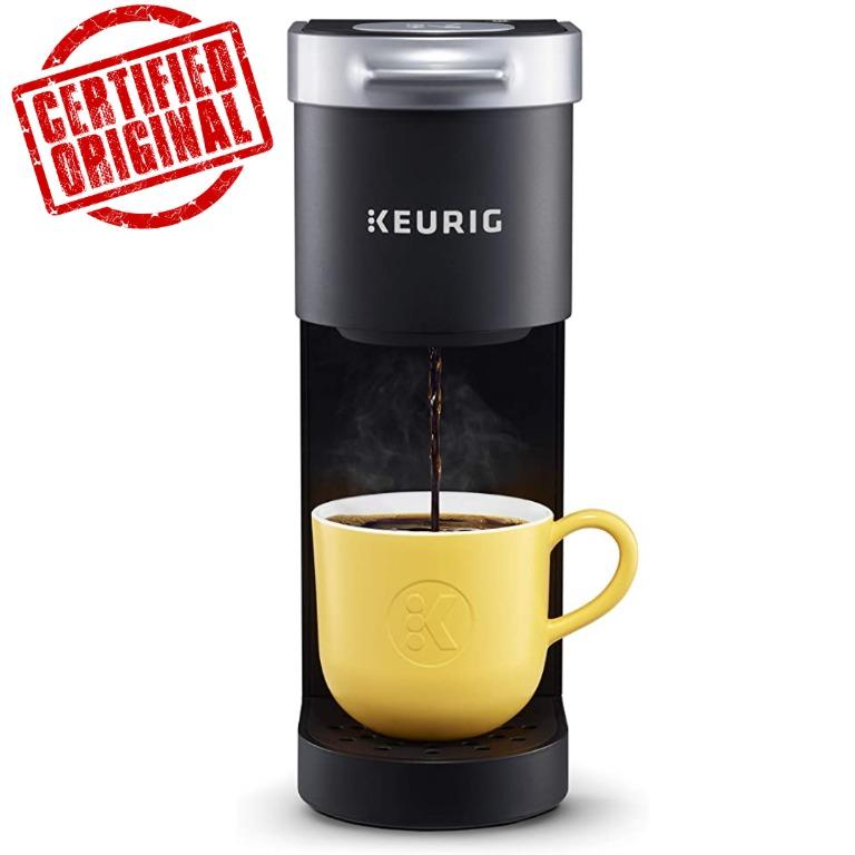 Keurig K-Mini Coffee Maker, Single Serve K-Cup Pod Coffee Brewer Authentic (Category: Coffee Machines & Makers) located in Pasig City. Submitted by shopthads (Listing ID 1130399743, Image 1). Description: Keurig K-Mini Coffee Maker, Single Serve K-Cup Pod Coffee Brewer, 6 to 12 Oz. Brew Sizes, Black About this item: FITS ANYWHERE: Less than 5 inches wide, perfect for small spaces YOUR PERFECT AMOUNT: Brew any cup size between 6-12oz with Keurig K
