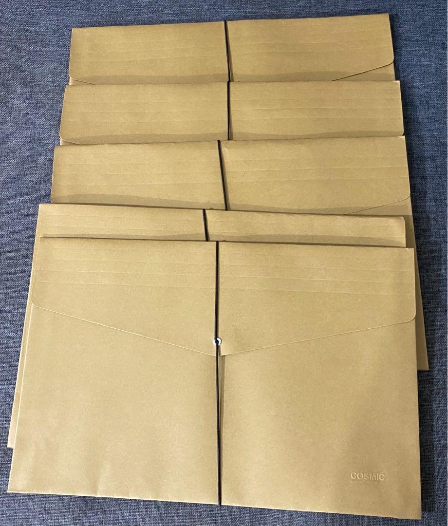 Kraft Expanding Envelope 5 pcs, Hobbies & Toys, Stationary & Craft