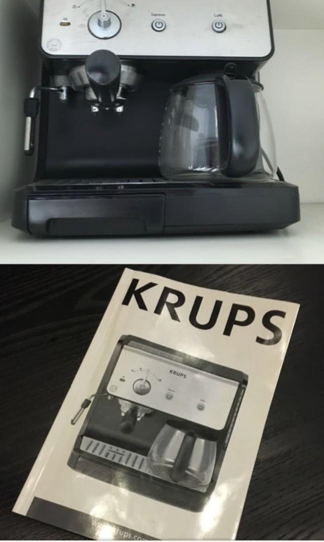 Krups XP2000 Espresso & Cappuccino Maker for 220Volt, 220 Volt Appliances