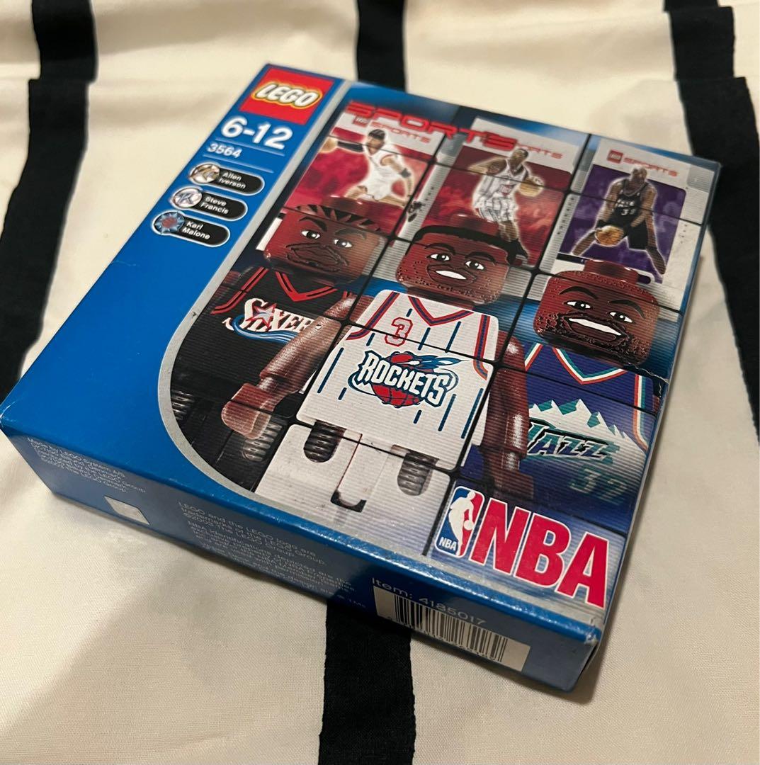 Lego 3563 NBA Collectors 05 Allen Iverson Karl Malone Steve Francis Hobbies Toys Toys Games on Carousell