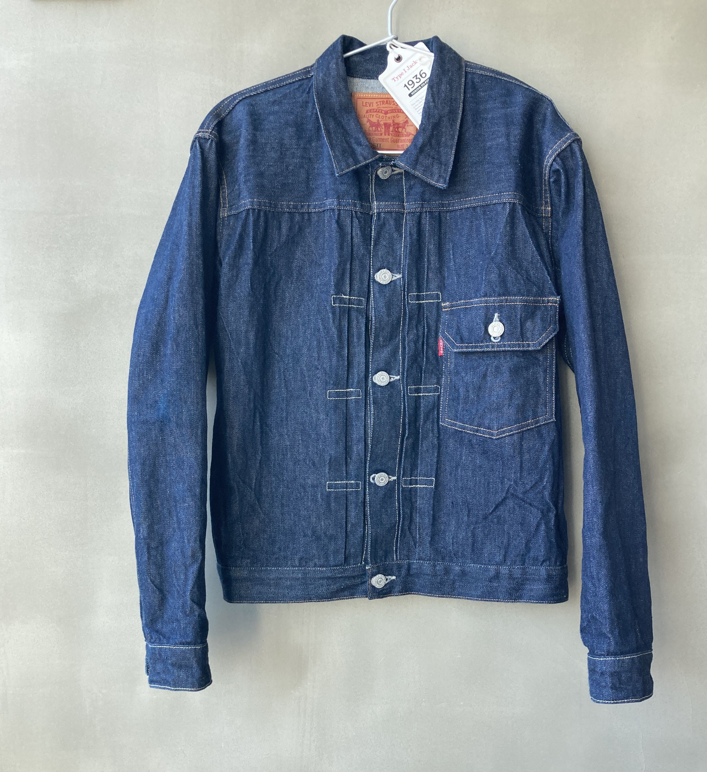 Levis LVC Vintage Clothing 506XX Type I Big E 美國製造The Real