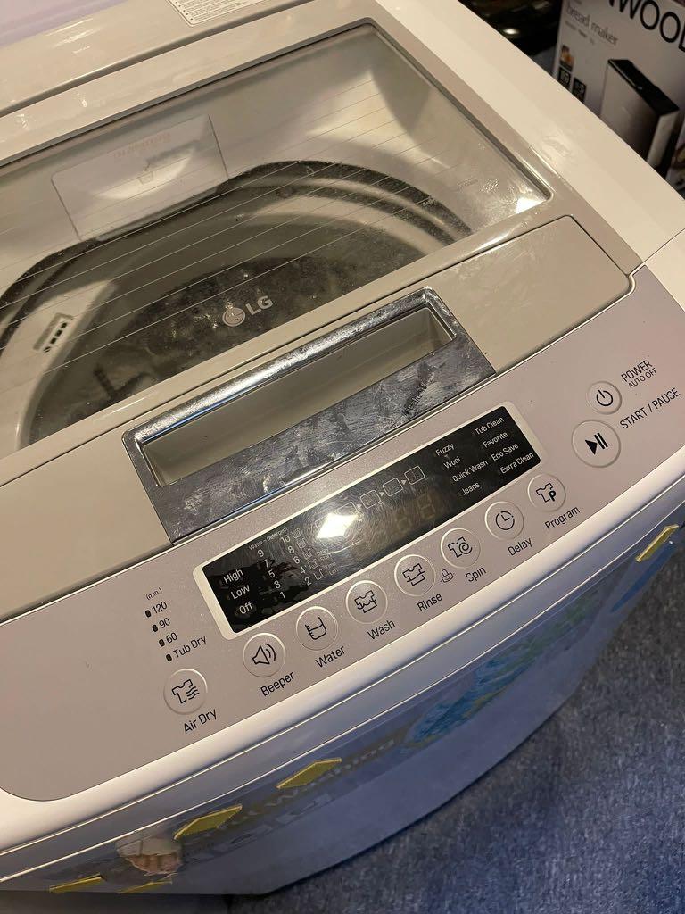 LG 10kg, Turbo Drum Top Load Washing Machine, TV & Home Appliances